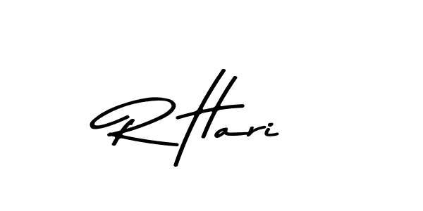 Design your own signature with our free online signature maker. With this signature software, you can create a handwritten (Asem Kandis PERSONAL USE) signature for name R Hari. R Hari signature style 9 images and pictures png