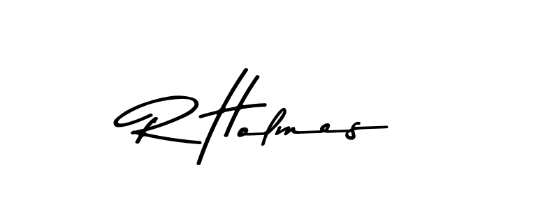 How to make R Holmes signature? Asem Kandis PERSONAL USE is a professional autograph style. Create handwritten signature for R Holmes name. R Holmes signature style 9 images and pictures png