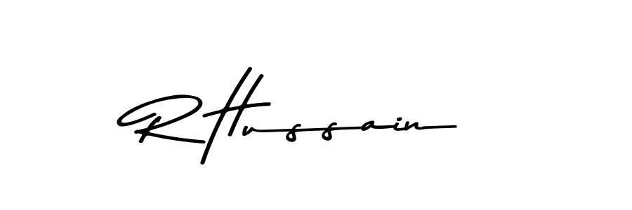 Use a signature maker to create a handwritten signature online. With this signature software, you can design (Asem Kandis PERSONAL USE) your own signature for name R Hussain. R Hussain signature style 9 images and pictures png