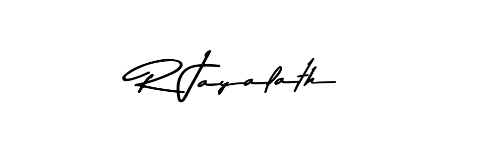 You should practise on your own different ways (Asem Kandis PERSONAL USE) to write your name (R Jayalath) in signature. don't let someone else do it for you. R Jayalath signature style 9 images and pictures png