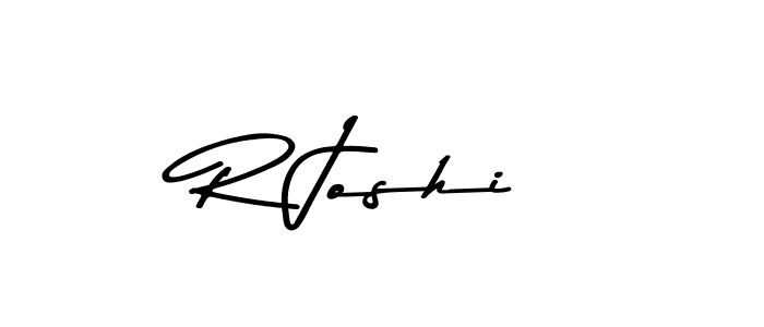 Use a signature maker to create a handwritten signature online. With this signature software, you can design (Asem Kandis PERSONAL USE) your own signature for name R Joshi. R Joshi signature style 9 images and pictures png