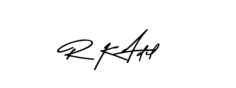 Here are the top 10 professional signature styles for the name R K Adil. These are the best autograph styles you can use for your name. R K Adil signature style 9 images and pictures png