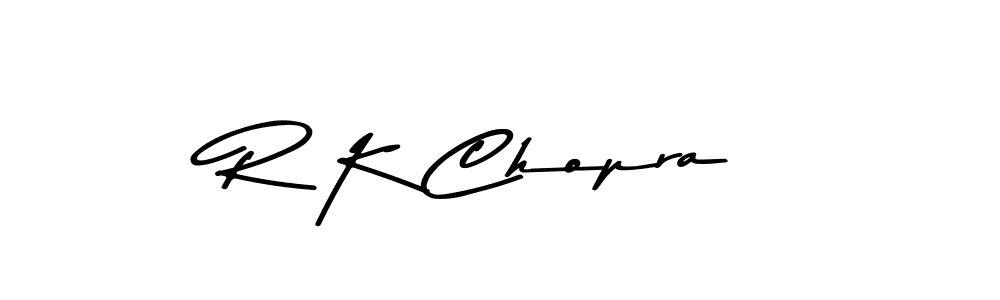 Also You can easily find your signature by using the search form. We will create R K Chopra name handwritten signature images for you free of cost using Asem Kandis PERSONAL USE sign style. R K Chopra signature style 9 images and pictures png