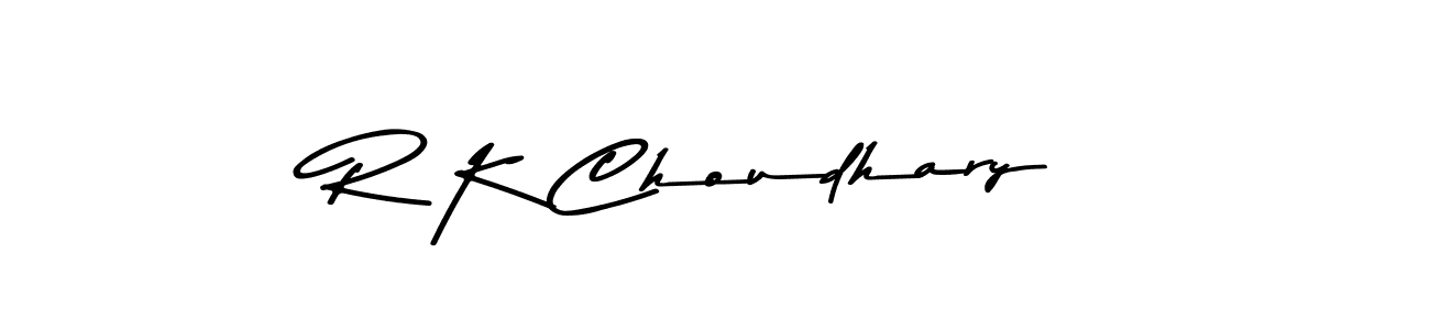 Also You can easily find your signature by using the search form. We will create R K Choudhary name handwritten signature images for you free of cost using Asem Kandis PERSONAL USE sign style. R K Choudhary signature style 9 images and pictures png