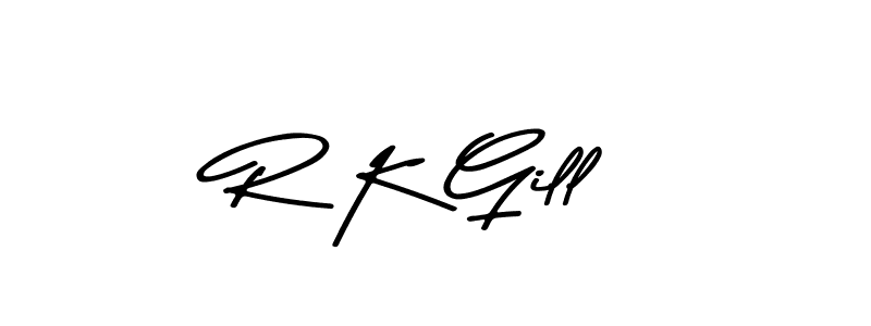if you are searching for the best signature style for your name R K Gill. so please give up your signature search. here we have designed multiple signature styles  using Asem Kandis PERSONAL USE. R K Gill signature style 9 images and pictures png