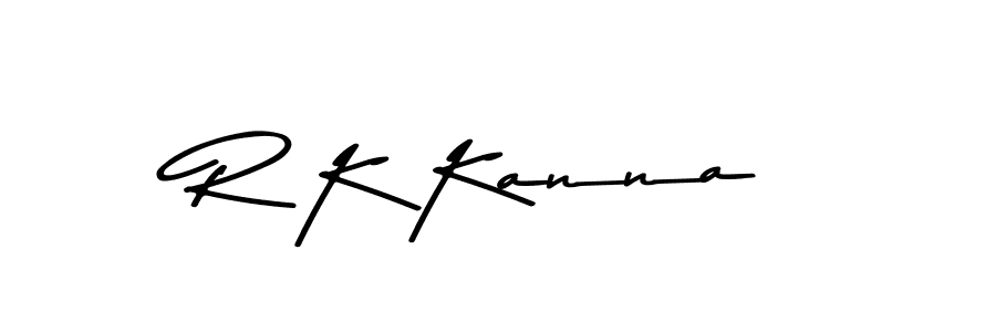Here are the top 10 professional signature styles for the name R K Kanna. These are the best autograph styles you can use for your name. R K Kanna signature style 9 images and pictures png