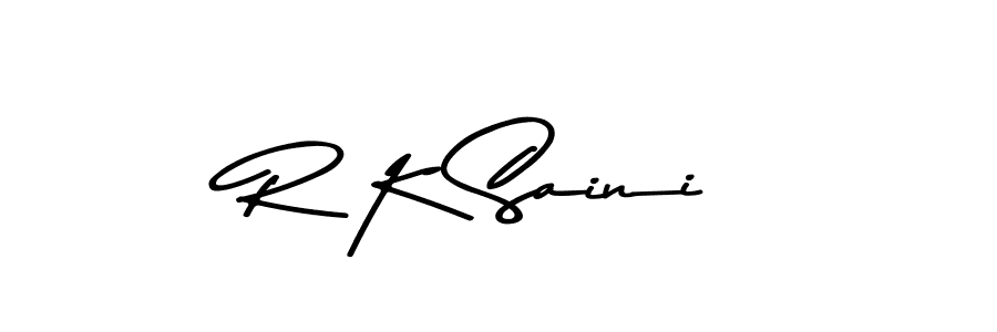 Make a beautiful signature design for name R K Saini. Use this online signature maker to create a handwritten signature for free. R K Saini signature style 9 images and pictures png
