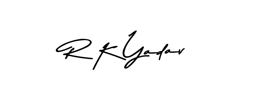 How to make R K Yadav signature? Asem Kandis PERSONAL USE is a professional autograph style. Create handwritten signature for R K Yadav name. R K Yadav signature style 9 images and pictures png