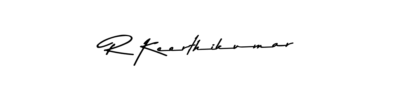 R Keerthikumar stylish signature style. Best Handwritten Sign (Asem Kandis PERSONAL USE) for my name. Handwritten Signature Collection Ideas for my name R Keerthikumar. R Keerthikumar signature style 9 images and pictures png