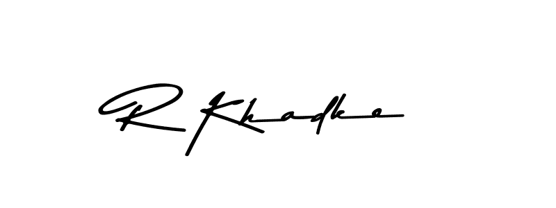 Asem Kandis PERSONAL USE is a professional signature style that is perfect for those who want to add a touch of class to their signature. It is also a great choice for those who want to make their signature more unique. Get R Khadke name to fancy signature for free. R Khadke signature style 9 images and pictures png