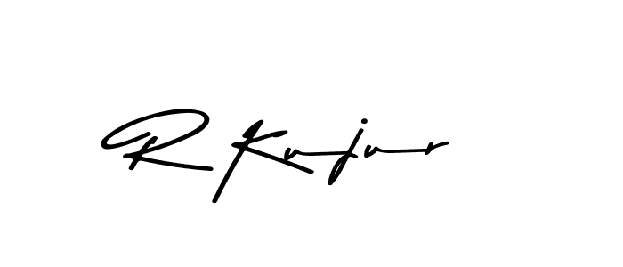 if you are searching for the best signature style for your name R Kujur. so please give up your signature search. here we have designed multiple signature styles  using Asem Kandis PERSONAL USE. R Kujur signature style 9 images and pictures png