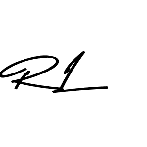 Use a signature maker to create a handwritten signature online. With this signature software, you can design (Asem Kandis PERSONAL USE) your own signature for name R L. R L signature style 9 images and pictures png