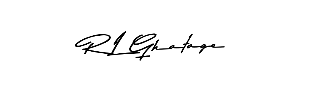 Also You can easily find your signature by using the search form. We will create R L Ghatage name handwritten signature images for you free of cost using Asem Kandis PERSONAL USE sign style. R L Ghatage signature style 9 images and pictures png