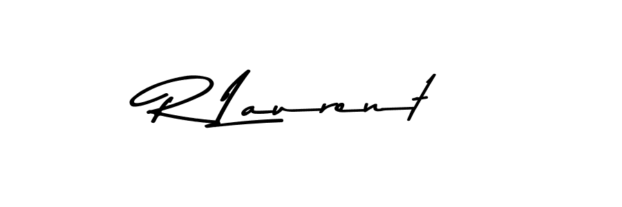 if you are searching for the best signature style for your name R Laurent. so please give up your signature search. here we have designed multiple signature styles  using Asem Kandis PERSONAL USE. R Laurent signature style 9 images and pictures png