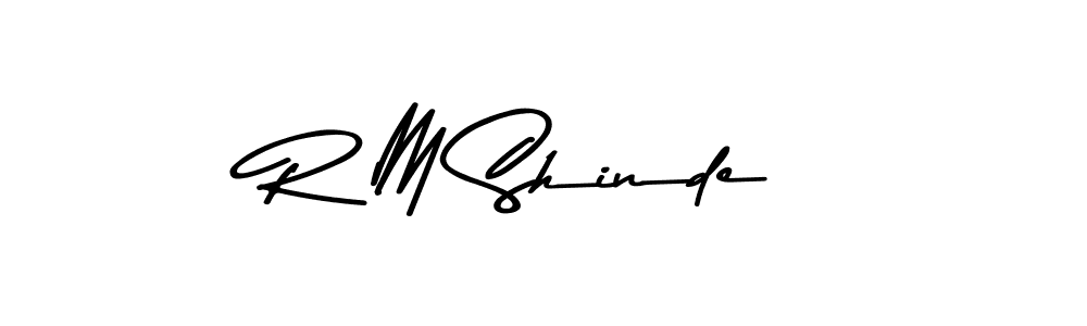 Make a beautiful signature design for name R M Shinde. Use this online signature maker to create a handwritten signature for free. R M Shinde signature style 9 images and pictures png