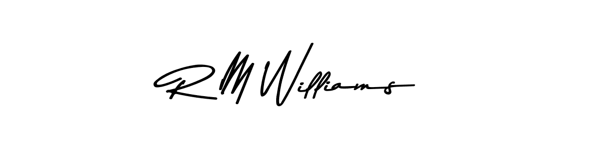 R M Williams stylish signature style. Best Handwritten Sign (Asem Kandis PERSONAL USE) for my name. Handwritten Signature Collection Ideas for my name R M Williams. R M Williams signature style 9 images and pictures png