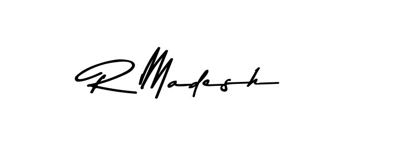 Also You can easily find your signature by using the search form. We will create R Madesh name handwritten signature images for you free of cost using Asem Kandis PERSONAL USE sign style. R Madesh signature style 9 images and pictures png