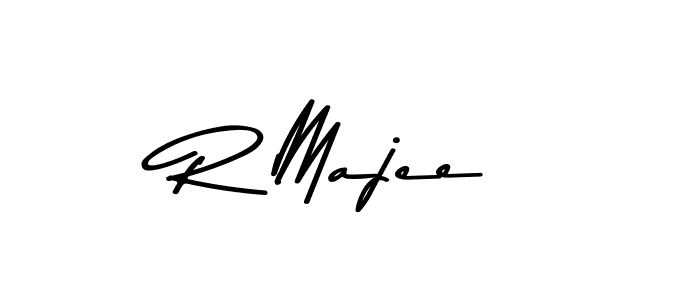 R Majee stylish signature style. Best Handwritten Sign (Asem Kandis PERSONAL USE) for my name. Handwritten Signature Collection Ideas for my name R Majee. R Majee signature style 9 images and pictures png
