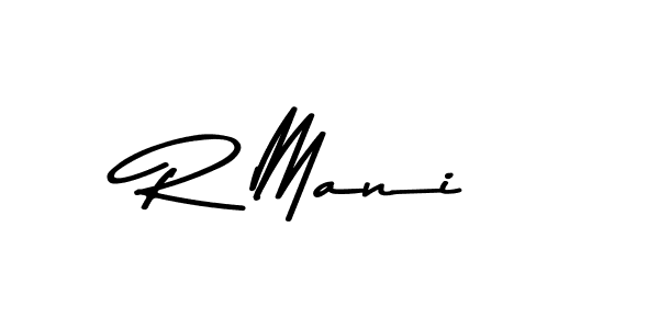 Similarly Asem Kandis PERSONAL USE is the best handwritten signature design. Signature creator online .You can use it as an online autograph creator for name R Mani. R Mani signature style 9 images and pictures png