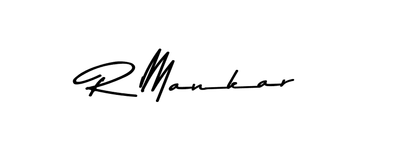 The best way (Asem Kandis PERSONAL USE) to make a short signature is to pick only two or three words in your name. The name R Mankar include a total of six letters. For converting this name. R Mankar signature style 9 images and pictures png