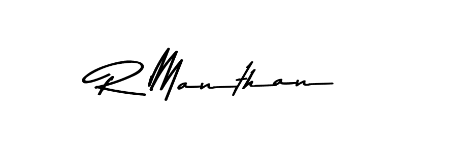 How to make R Manthan signature? Asem Kandis PERSONAL USE is a professional autograph style. Create handwritten signature for R Manthan name. R Manthan signature style 9 images and pictures png