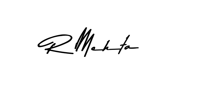 Also we have R Mehta name is the best signature style. Create professional handwritten signature collection using Asem Kandis PERSONAL USE autograph style. R Mehta signature style 9 images and pictures png