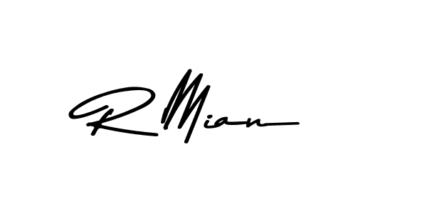 How to make R Mian signature? Asem Kandis PERSONAL USE is a professional autograph style. Create handwritten signature for R Mian name. R Mian signature style 9 images and pictures png