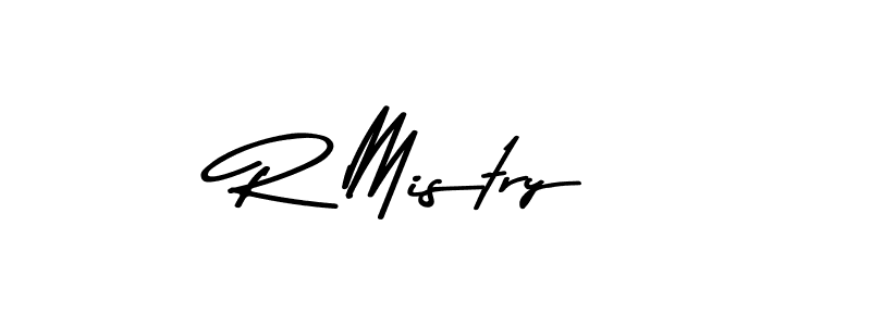 You should practise on your own different ways (Asem Kandis PERSONAL USE) to write your name (R Mistry) in signature. don't let someone else do it for you. R Mistry signature style 9 images and pictures png