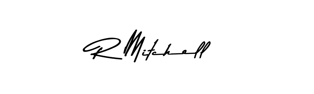 R Mitchell stylish signature style. Best Handwritten Sign (Asem Kandis PERSONAL USE) for my name. Handwritten Signature Collection Ideas for my name R Mitchell. R Mitchell signature style 9 images and pictures png