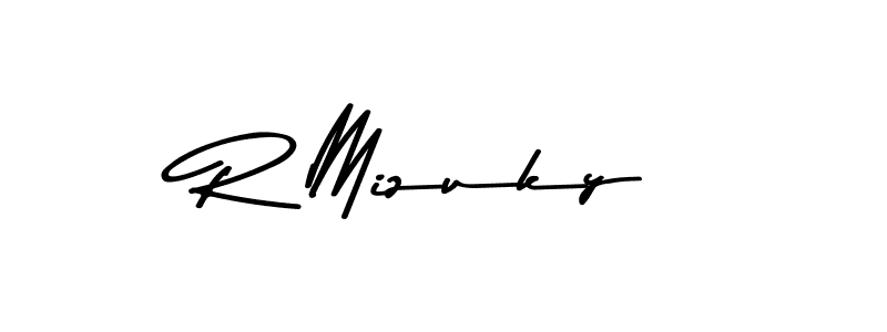 Design your own signature with our free online signature maker. With this signature software, you can create a handwritten (Asem Kandis PERSONAL USE) signature for name R Mizuky. R Mizuky signature style 9 images and pictures png