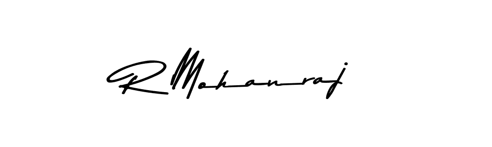 Design your own signature with our free online signature maker. With this signature software, you can create a handwritten (Asem Kandis PERSONAL USE) signature for name R Mohanraj. R Mohanraj signature style 9 images and pictures png