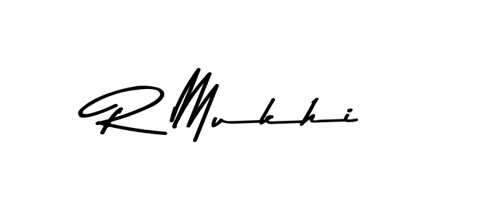 You should practise on your own different ways (Asem Kandis PERSONAL USE) to write your name (R Mukhi) in signature. don't let someone else do it for you. R Mukhi signature style 9 images and pictures png