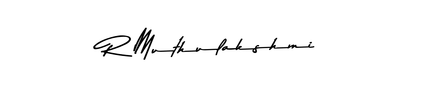 R Muthulakshmi stylish signature style. Best Handwritten Sign (Asem Kandis PERSONAL USE) for my name. Handwritten Signature Collection Ideas for my name R Muthulakshmi. R Muthulakshmi signature style 9 images and pictures png