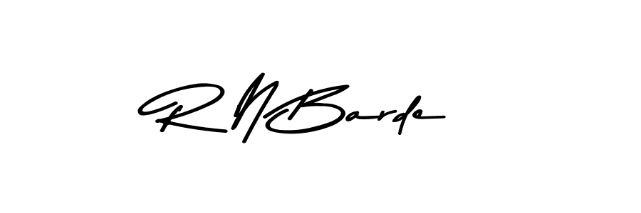 Asem Kandis PERSONAL USE is a professional signature style that is perfect for those who want to add a touch of class to their signature. It is also a great choice for those who want to make their signature more unique. Get R N Barde name to fancy signature for free. R N Barde signature style 9 images and pictures png