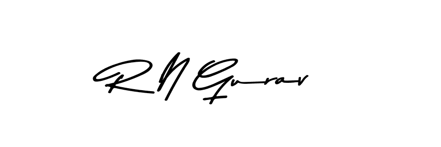 Similarly Asem Kandis PERSONAL USE is the best handwritten signature design. Signature creator online .You can use it as an online autograph creator for name R N Gurav. R N Gurav signature style 9 images and pictures png