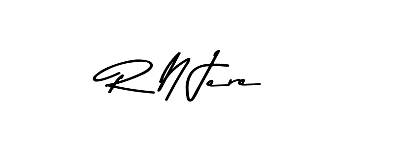 Make a beautiful signature design for name R N Jere. Use this online signature maker to create a handwritten signature for free. R N Jere signature style 9 images and pictures png