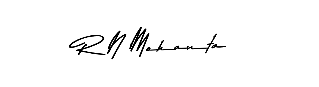 R N Mohanta stylish signature style. Best Handwritten Sign (Asem Kandis PERSONAL USE) for my name. Handwritten Signature Collection Ideas for my name R N Mohanta. R N Mohanta signature style 9 images and pictures png