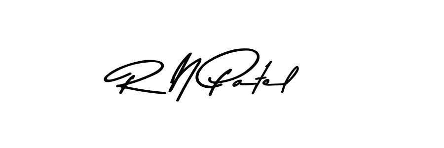 The best way (Asem Kandis PERSONAL USE) to make a short signature is to pick only two or three words in your name. The name R N Patel include a total of six letters. For converting this name. R N Patel signature style 9 images and pictures png