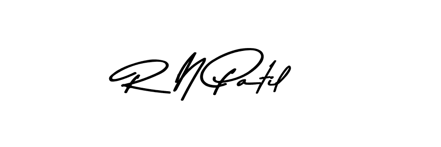 R N Patil stylish signature style. Best Handwritten Sign (Asem Kandis PERSONAL USE) for my name. Handwritten Signature Collection Ideas for my name R N Patil. R N Patil signature style 9 images and pictures png