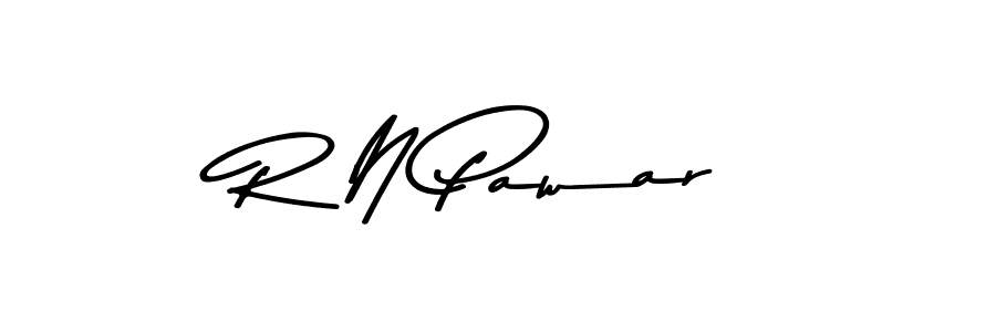 Design your own signature with our free online signature maker. With this signature software, you can create a handwritten (Asem Kandis PERSONAL USE) signature for name R N Pawar. R N Pawar signature style 9 images and pictures png