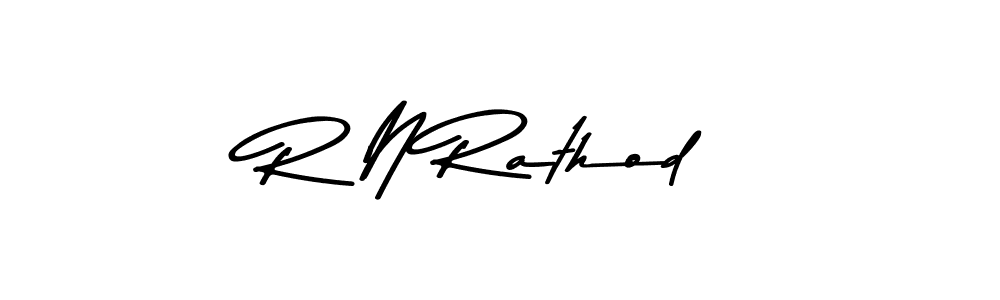 Also we have R N Rathod name is the best signature style. Create professional handwritten signature collection using Asem Kandis PERSONAL USE autograph style. R N Rathod signature style 9 images and pictures png