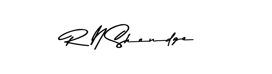 Similarly Asem Kandis PERSONAL USE is the best handwritten signature design. Signature creator online .You can use it as an online autograph creator for name R N Shendge. R N Shendge signature style 9 images and pictures png