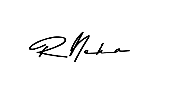 if you are searching for the best signature style for your name R Neha. so please give up your signature search. here we have designed multiple signature styles  using Asem Kandis PERSONAL USE. R Neha signature style 9 images and pictures png