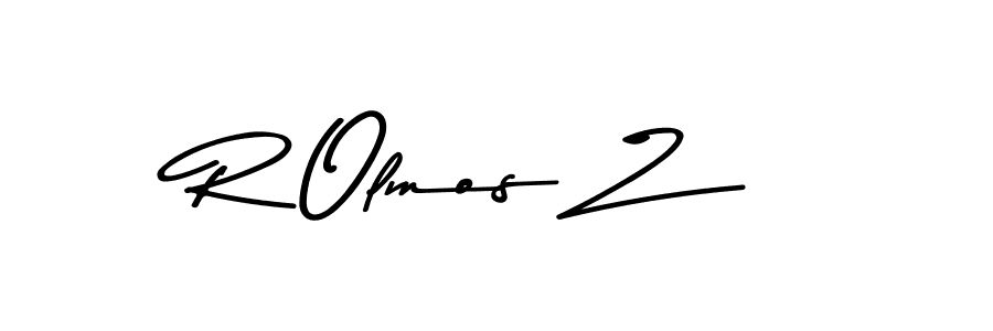 Here are the top 10 professional signature styles for the name R Olmos Z. These are the best autograph styles you can use for your name. R Olmos Z signature style 9 images and pictures png