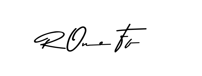 Similarly Asem Kandis PERSONAL USE is the best handwritten signature design. Signature creator online .You can use it as an online autograph creator for name R One Ff. R One Ff signature style 9 images and pictures png