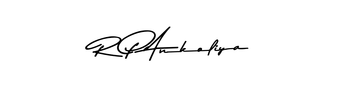 How to Draw R P Ankoliya signature style? Asem Kandis PERSONAL USE is a latest design signature styles for name R P Ankoliya. R P Ankoliya signature style 9 images and pictures png