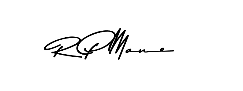 Create a beautiful signature design for name R P Mane. With this signature (Asem Kandis PERSONAL USE) fonts, you can make a handwritten signature for free. R P Mane signature style 9 images and pictures png