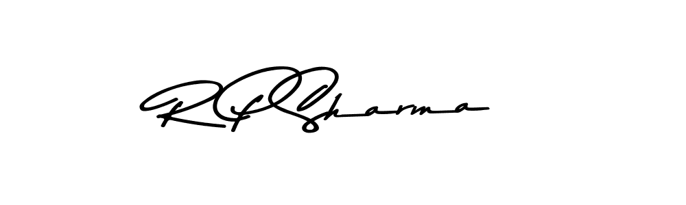 You should practise on your own different ways (Asem Kandis PERSONAL USE) to write your name (R P Sharma) in signature. don't let someone else do it for you. R P Sharma signature style 9 images and pictures png