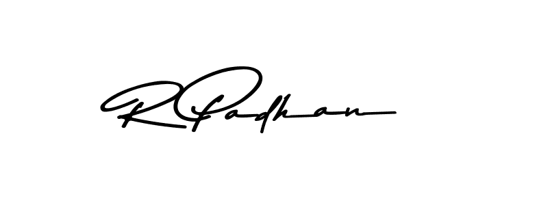 R Padhan stylish signature style. Best Handwritten Sign (Asem Kandis PERSONAL USE) for my name. Handwritten Signature Collection Ideas for my name R Padhan. R Padhan signature style 9 images and pictures png