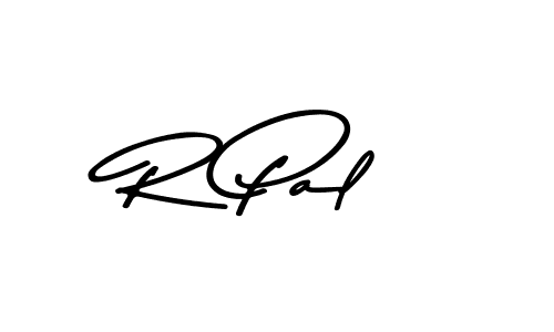 Create a beautiful signature design for name R Pal. With this signature (Asem Kandis PERSONAL USE) fonts, you can make a handwritten signature for free. R Pal signature style 9 images and pictures png